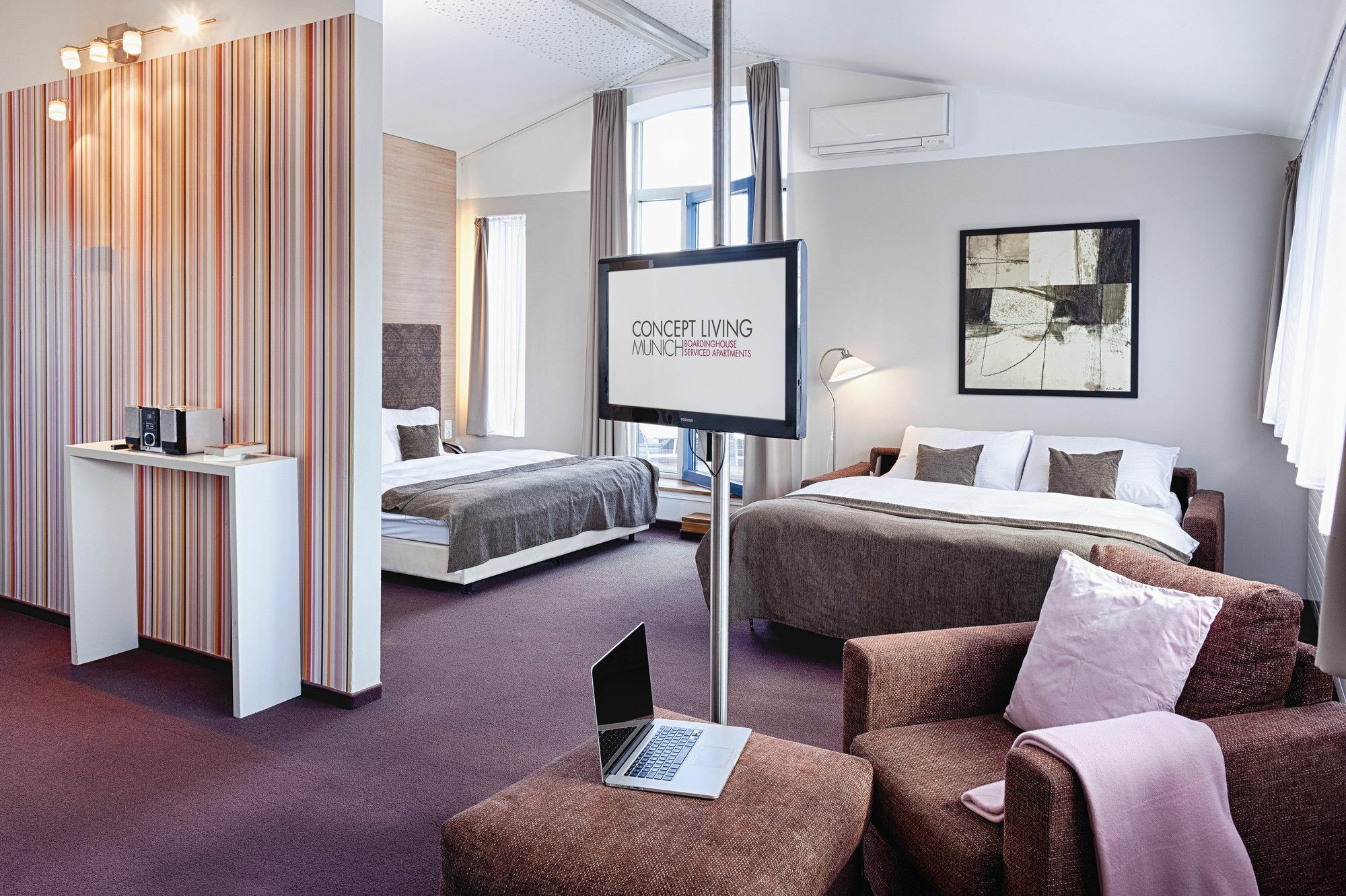 Concept Living Munich Serviced Apartments Luaran gambar